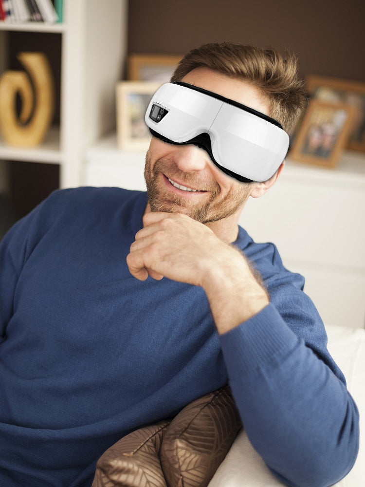 DREAMELOSOPHY Smart Airbag Vibration Eye Massager With Bluetooth