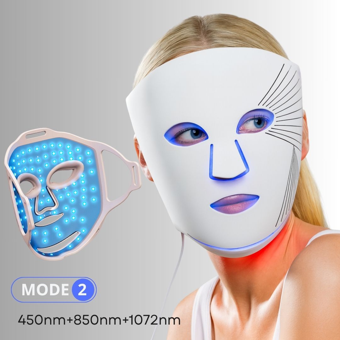 DREAMELOSOPHY Ultra Red Dual-Tech Face Mask