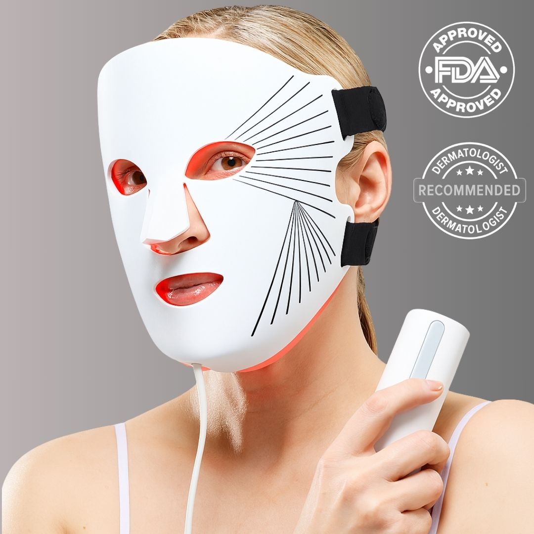 DREAMELOSOPHY Ultra Red Dual-Tech Face Mask