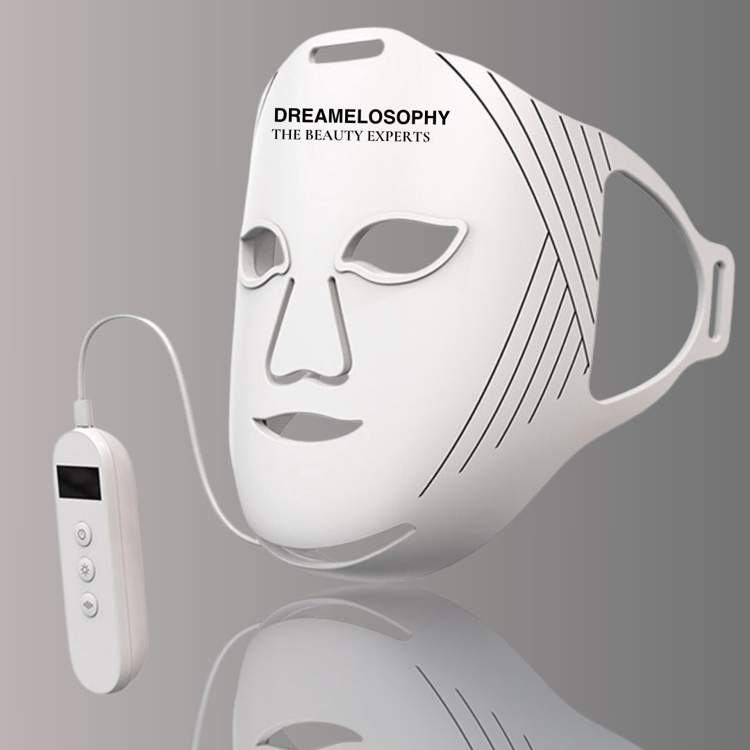 DREAMELOSOPHY Ultra Red Dual-Tech Face Mask